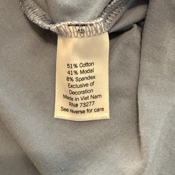 Lauren Conrad Womens XL Blue Tunic Rushing Cottagecore Casual Resortwear Outing - Picture 8 of 9